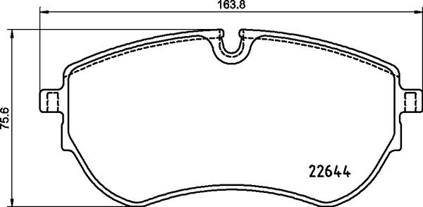 Brembo P 85 173 - Bremžu uzliku kompl., Disku bremzes adetalas.lv