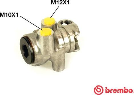 Brembo R 61 004 - Bremžu spēka regulators adetalas.lv