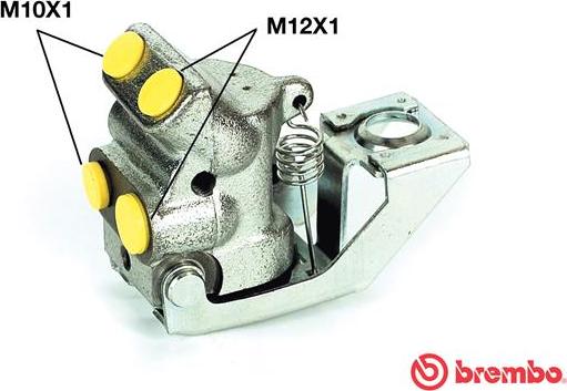 Brembo R 61 003 - Bremžu spēka regulators adetalas.lv