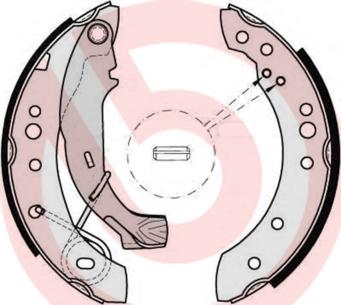 Brembo S 61 526 - Bremžu loku komplekts adetalas.lv