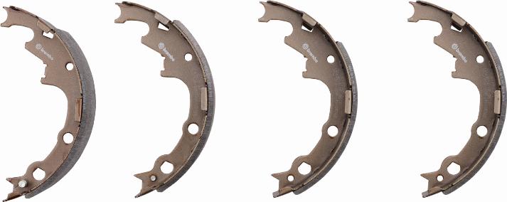 Brembo S11509N - Bremžu loku komplekts adetalas.lv