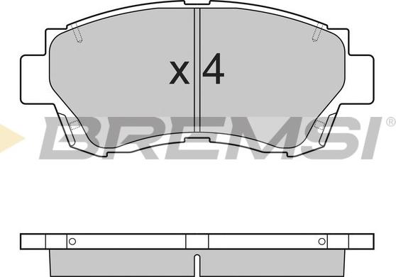 Maxgear 19-1770 - Bremžu uzliku kompl., Disku bremzes adetalas.lv