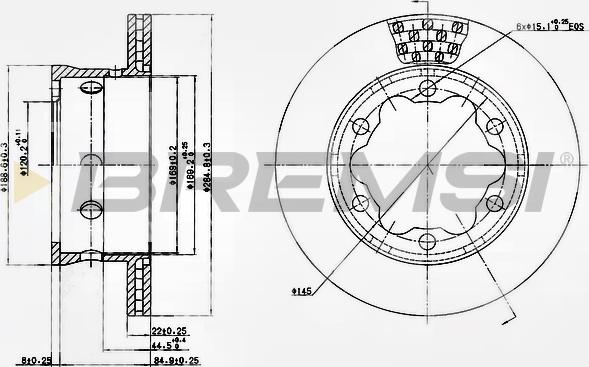 Bremsi CD5191V - Bremžu diski adetalas.lv