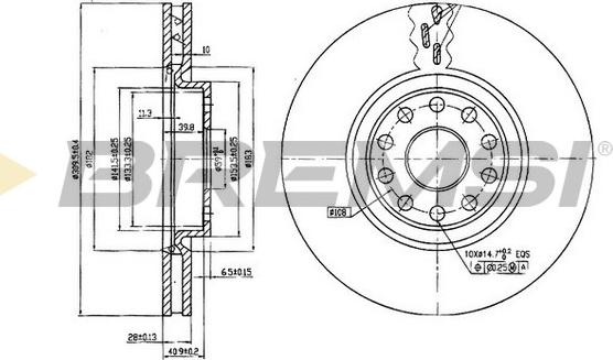 Bremsi CD7062V - Bremžu diski adetalas.lv