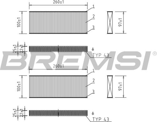 Bremsi FC0938 - Filtrs, Salona telpas gaiss adetalas.lv