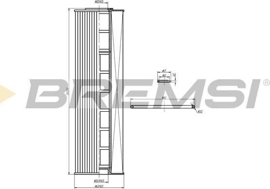 Bremsi FL1735 - Eļļas filtrs adetalas.lv