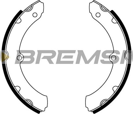 Bremsi GF0990 - Bremžu loku komplekts adetalas.lv