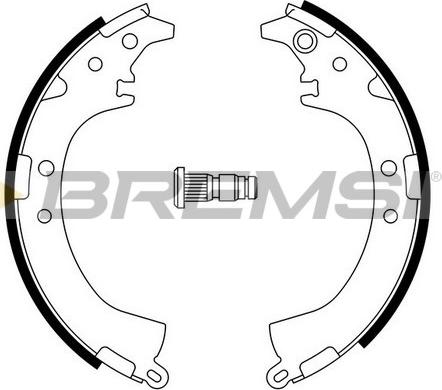 Bremsi GF0948 - Bremžu loku komplekts adetalas.lv