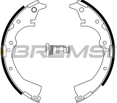 Bremsi GF0938 - Bremžu loku komplekts adetalas.lv