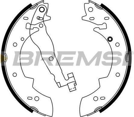 Bremsi GF0419 - Bremžu loku komplekts adetalas.lv