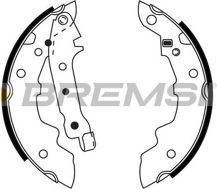 Bremsi GF0412 - Bremžu loku komplekts adetalas.lv