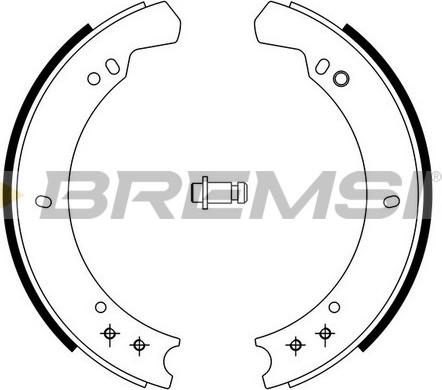 Bremsi GF0434 - Bremžu loku komplekts adetalas.lv