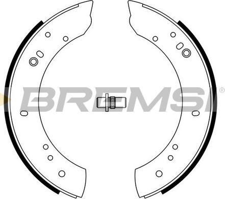 Bremsi GF0433 - Bremžu loku komplekts adetalas.lv