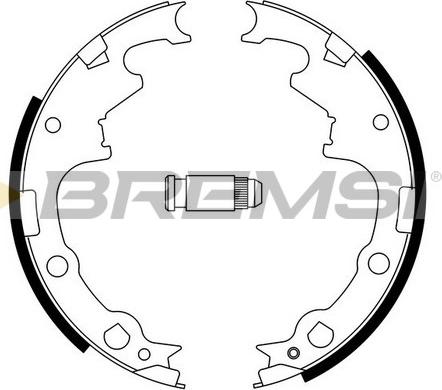 Bremsi GF0424 - Bremžu loku komplekts adetalas.lv