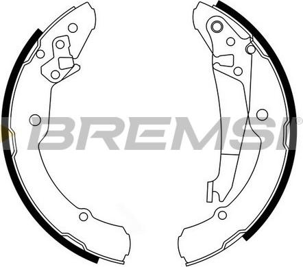 Bremsi GF0473 - Bremžu loku komplekts adetalas.lv