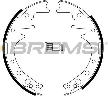 Bremsi GF0554 - Bremžu loku komplekts adetalas.lv