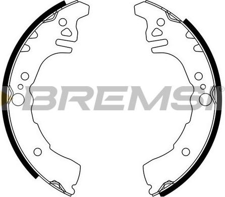 Bremsi GF0681 - Bremžu loku komplekts adetalas.lv