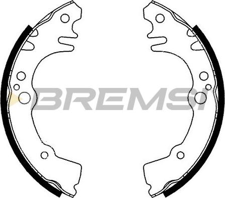 Bremsi GF0683 - Bremžu loku komplekts adetalas.lv