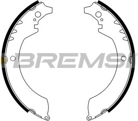 Bremsi GF0679 - Bremžu loku komplekts adetalas.lv