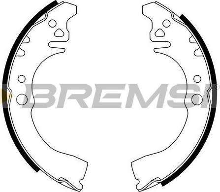 Bremsi GF0676 - Bremžu loku komplekts adetalas.lv