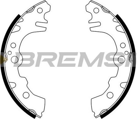 Bremsi GF0673 - Bremžu loku komplekts adetalas.lv