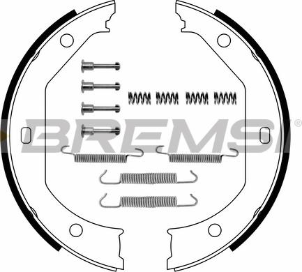 Bremsi GF0080-1 - Bremžu loku kompl., Stāvbremze adetalas.lv