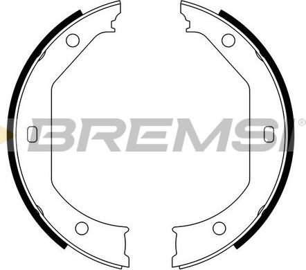 Bremsi GF0080 - Bremžu loku kompl., Stāvbremze adetalas.lv