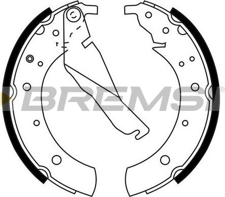 Bremsi GF0075 - Bremžu loku komplekts adetalas.lv