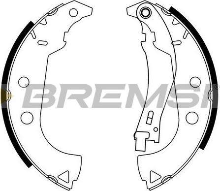 Bremsi GF0164 - Bremžu loku komplekts adetalas.lv