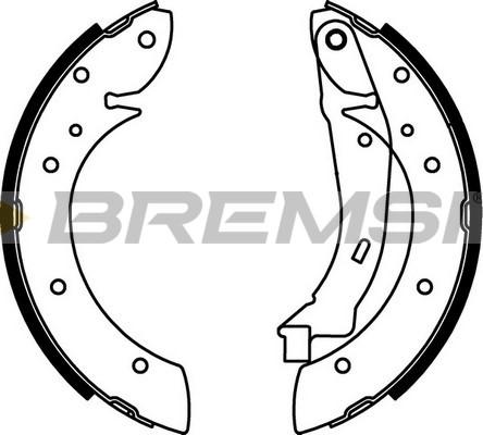 Bremsi GF0106 - Bremžu loku komplekts adetalas.lv