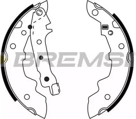 Bremsi GF0101 - Bremžu loku komplekts adetalas.lv