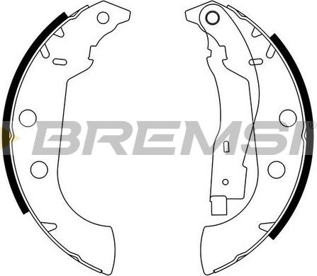 Bremsi GF0107 - Bremžu loku komplekts adetalas.lv