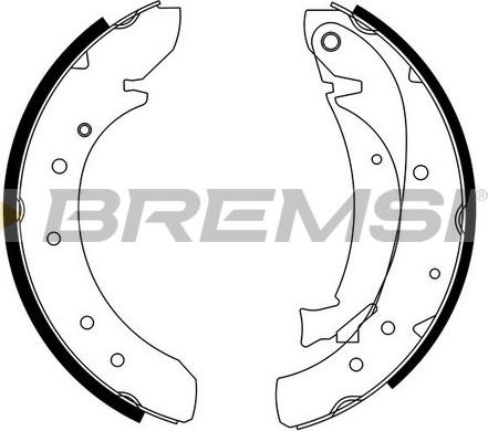 Bremsi GF0176 - Bremžu loku komplekts adetalas.lv