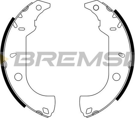 Bremsi GF0170 - Bremžu loku komplekts adetalas.lv