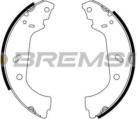 Bremsi GF0177 - Bremžu loku komplekts adetalas.lv