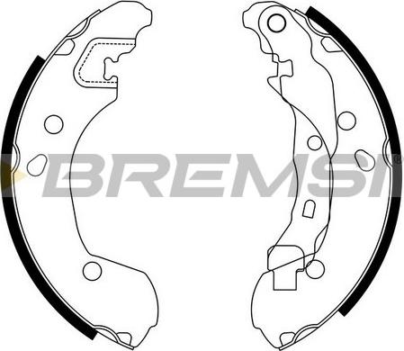 Bremsi GF0862 - Bremžu loku komplekts adetalas.lv