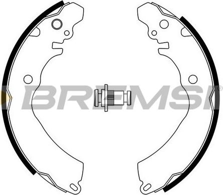 Bremsi GF0818 - Bremžu loku komplekts adetalas.lv