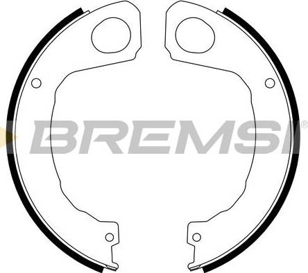 Bremsi GF0838 - Bremžu loku kompl., Stāvbremze adetalas.lv