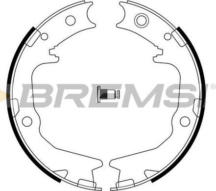 Bremsi GF0826 - Bremžu loku kompl., Stāvbremze adetalas.lv