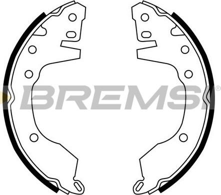 Bremsi GF0820 - Bremžu loku komplekts adetalas.lv