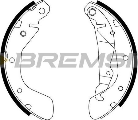 Bremsi GF0354 - Bremžu loku komplekts adetalas.lv