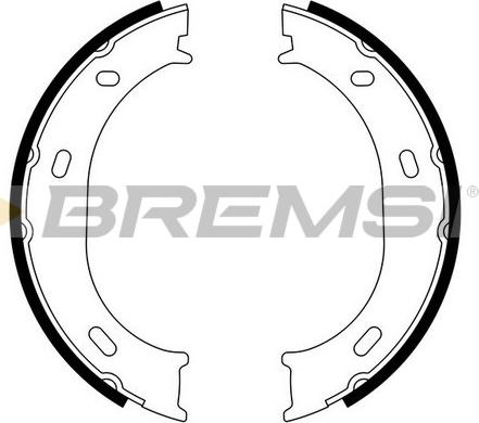 Bremsi GF0306 - Bremžu loku kompl., Stāvbremze adetalas.lv