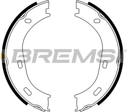 Bremsi GF0301 - Bremžu loku kompl., Stāvbremze adetalas.lv