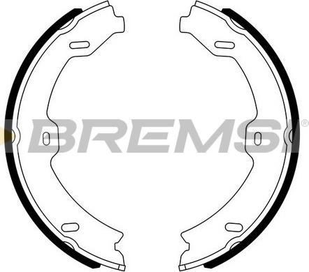 Bremsi GF0318 - Bremžu loku kompl., Stāvbremze adetalas.lv