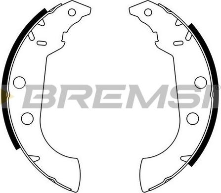 Bremsi GF0383 - Bremžu loku komplekts adetalas.lv