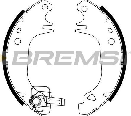 Bremsi GF0382 - Bremžu loku komplekts adetalas.lv