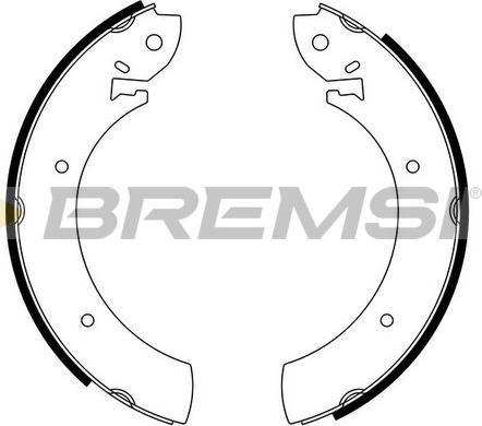 Bremsi GF0207 - Bremžu loku komplekts adetalas.lv