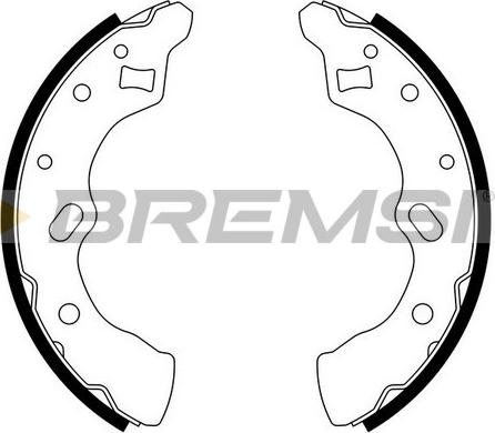 Bremsi GF0790 - Bremžu loku komplekts adetalas.lv