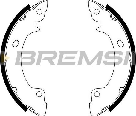 Bremsi GF0731 - Bremžu loku komplekts adetalas.lv