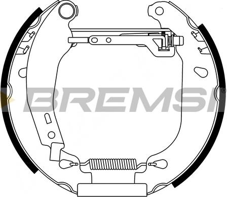 Bremsi GK0056 - Bremžu loku komplekts adetalas.lv